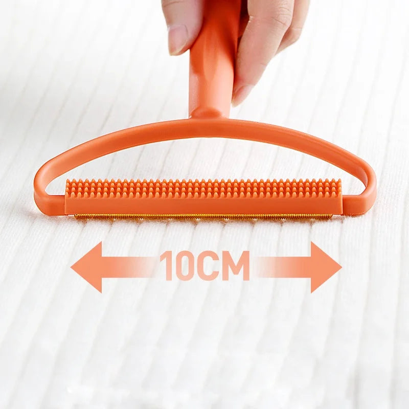 Portable Manual Hair Removal Agent Carpet Wool Coat Clothes Shaver Brush Tool Depilatory Ball Knitting Plush Double-Sided Razor