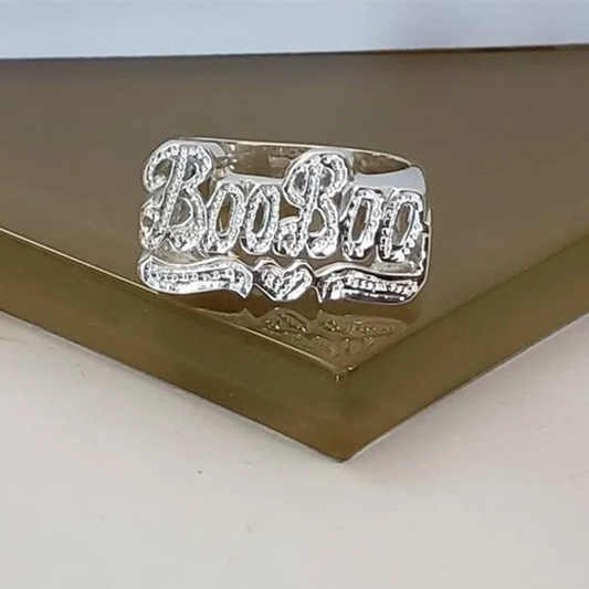 Personalized Custom Name Rings for Men 2022 New Initial Ring Personalized Hip hop 18K Gold-Plated Rings for Women Christmas Gift