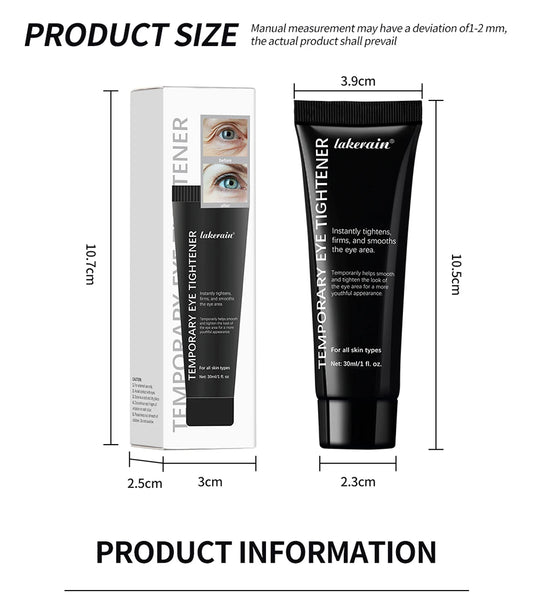 (30ml/1 FL OZ)Temporary Eye Tightener Instant FTemporary Eye Tightener Firm&Smooth the Look of Fine Lines Eye Skin Care Product